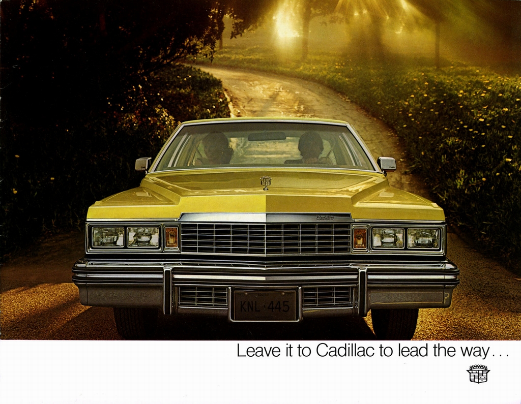 1977 Cadillac Lead The Way Brochure Page 2